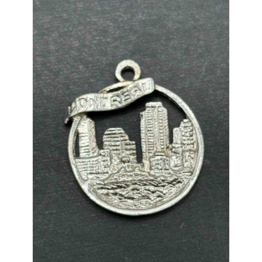 Vintage Sterling Silver Montreal City Charm G14